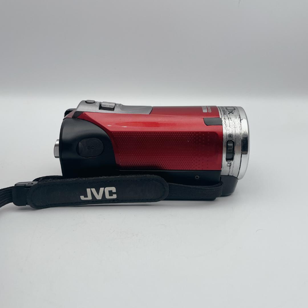 【美品】JVC ビデオカメラ Everio エブリオ GZ-HM177-R