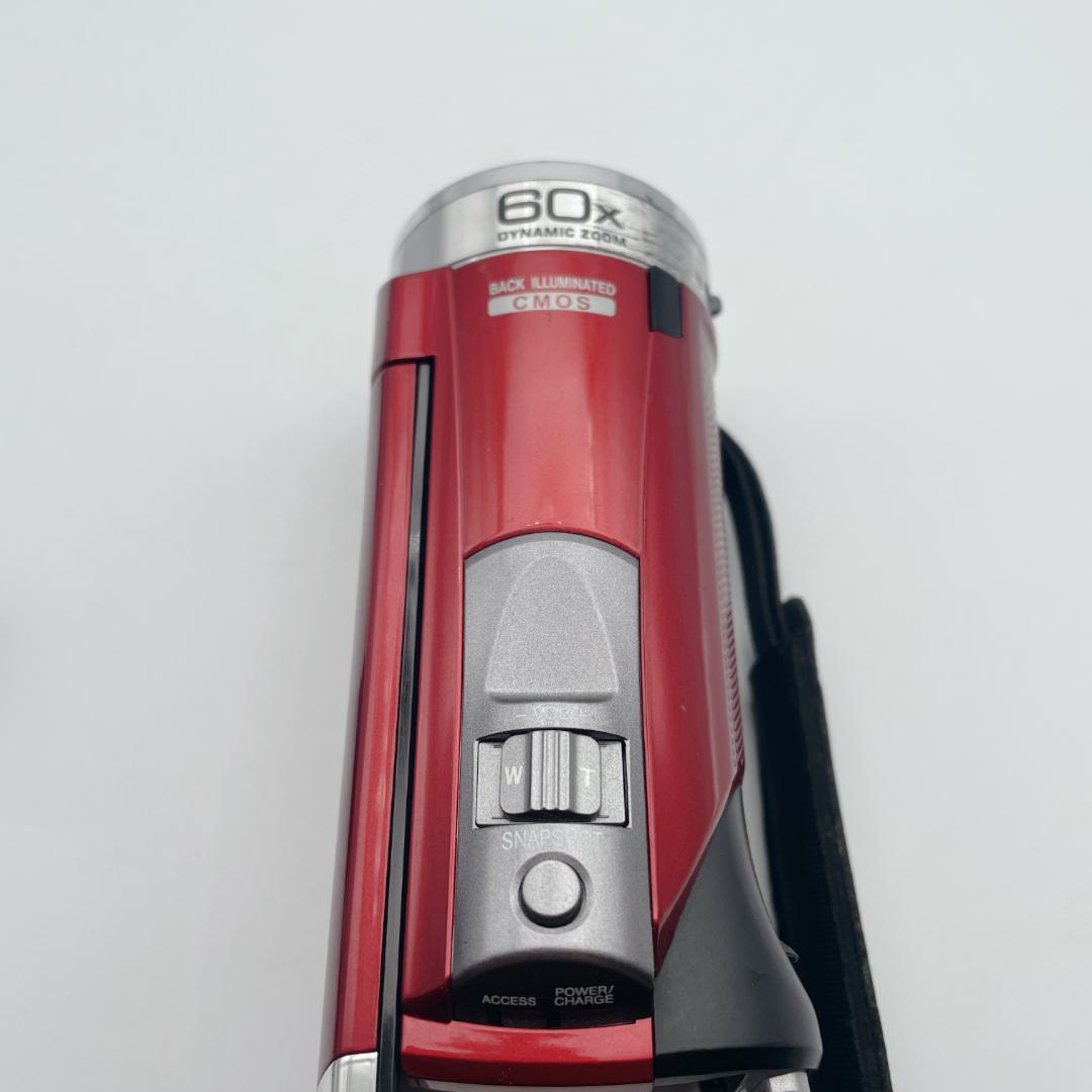 【美品】JVC ビデオカメラ Everio エブリオ GZ-HM177-R