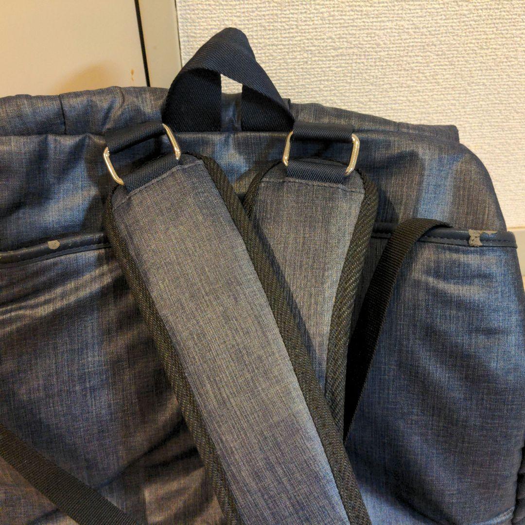 マザーズバッグ　HAPP Levy Backpack Navy