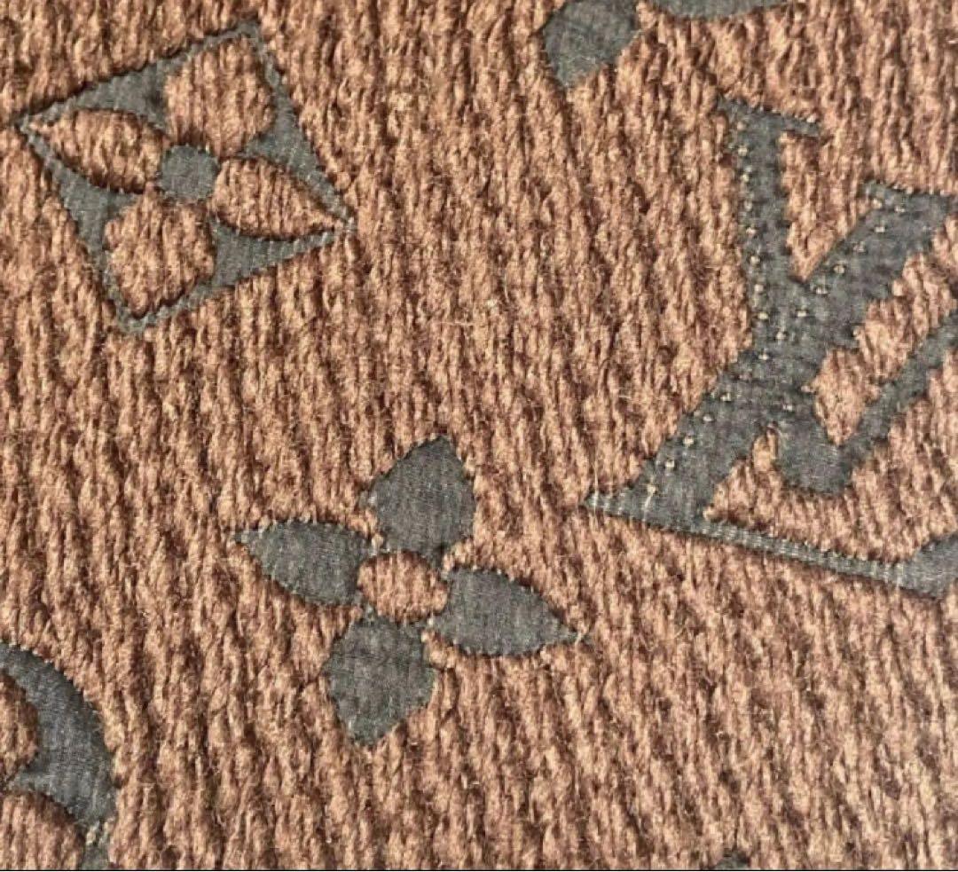 美品 LOUIS VUITTON マフラー　モノグラム ロゴマニア エシャルプロ