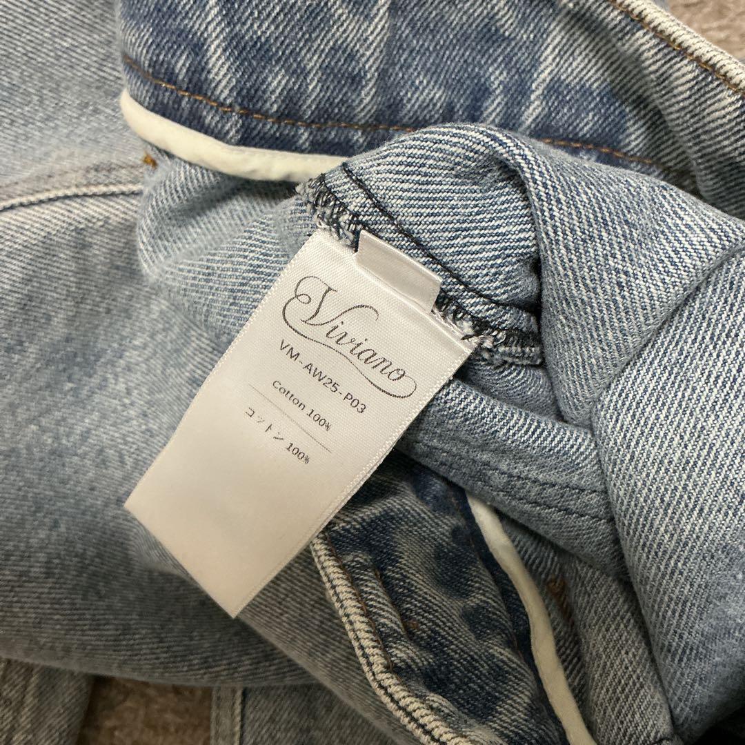 【25AW】VIVIANO デニム　リボン