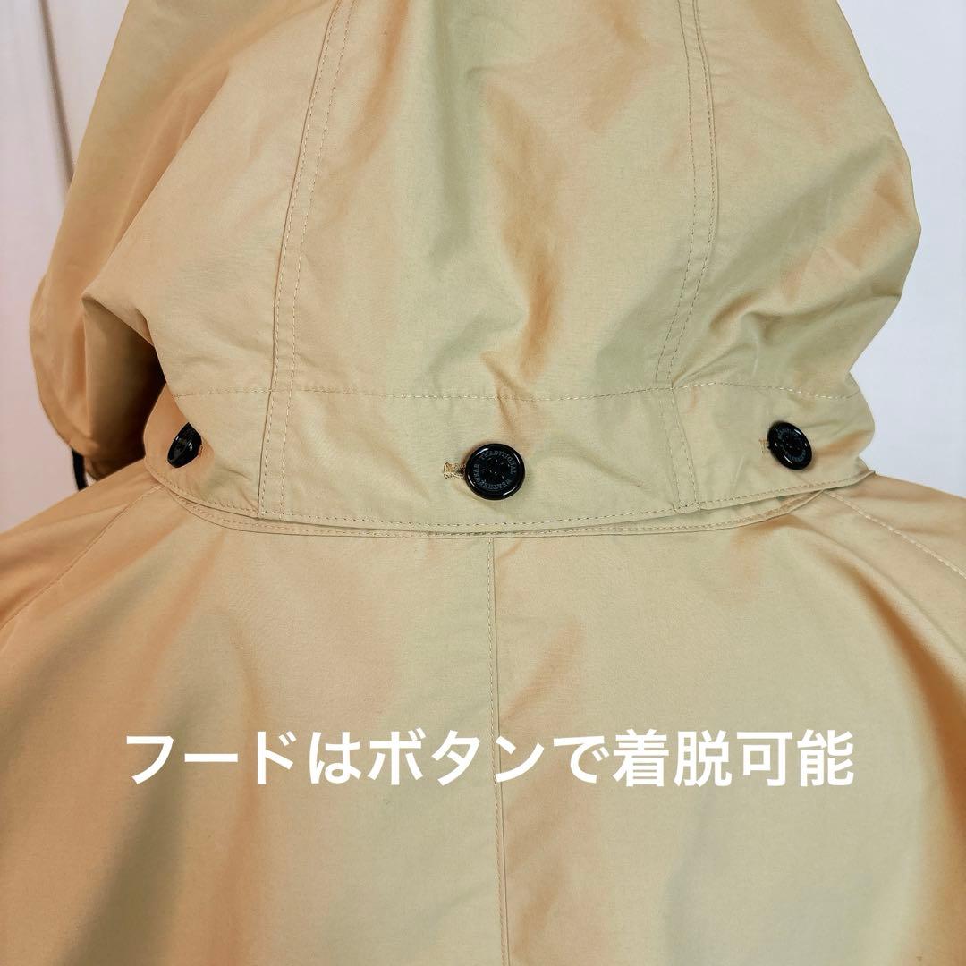 トラディショナルウェザーウェア✨2wayフーデッドコート　スプリングコート　撥水