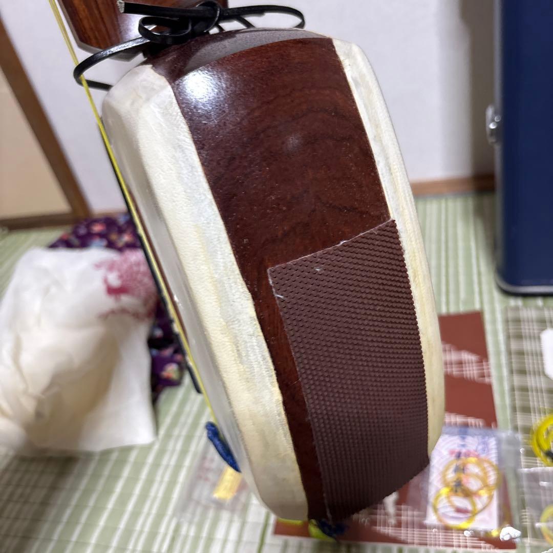 三味線　東さわり　和楽器　バチ　撥　ハードケース付き　ジャンク品