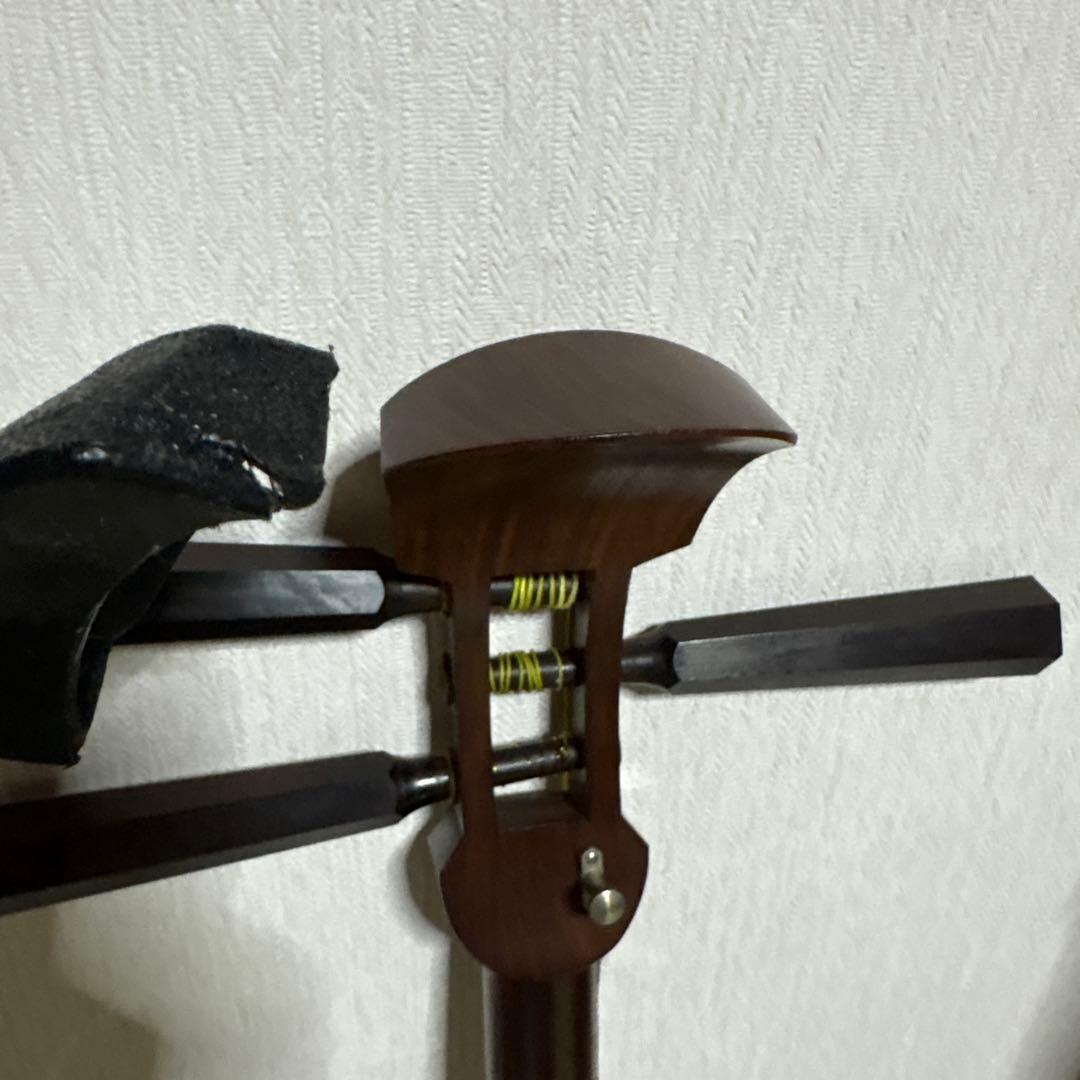 三味線　東さわり　和楽器　バチ　撥　ハードケース付き　ジャンク品