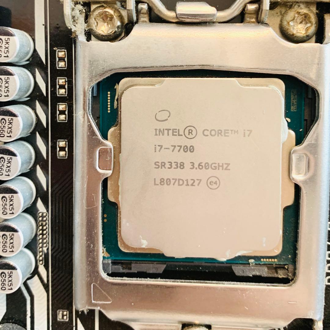 マザーボード ASUS PRIME H270-PLUS + Intel i7-7700