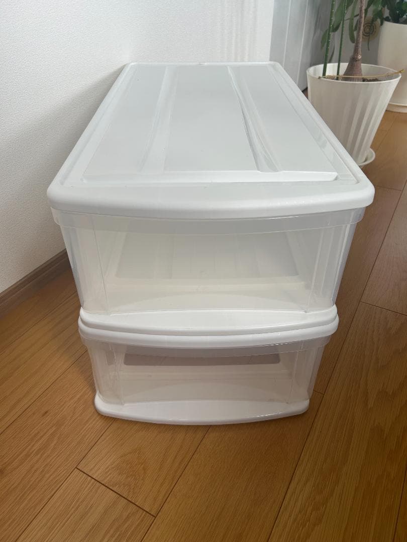 【アイリスオーヤマ】収納ケース 4個セット　引き出し