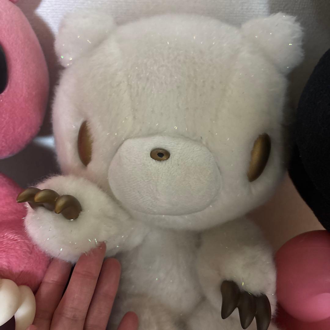 日*4様 グルーミーぬいぐるみ、クッション、フィギュアセット