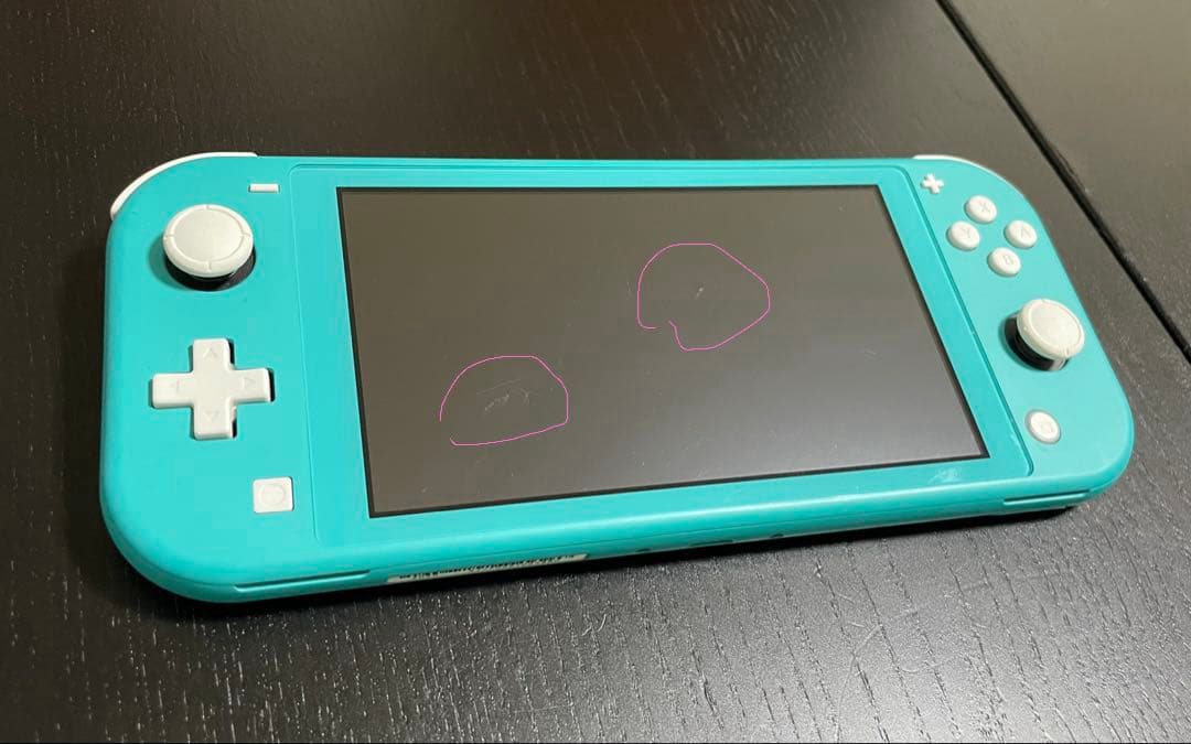 美品☆Switch Lite ターコイズ 動作良好 充電器付き