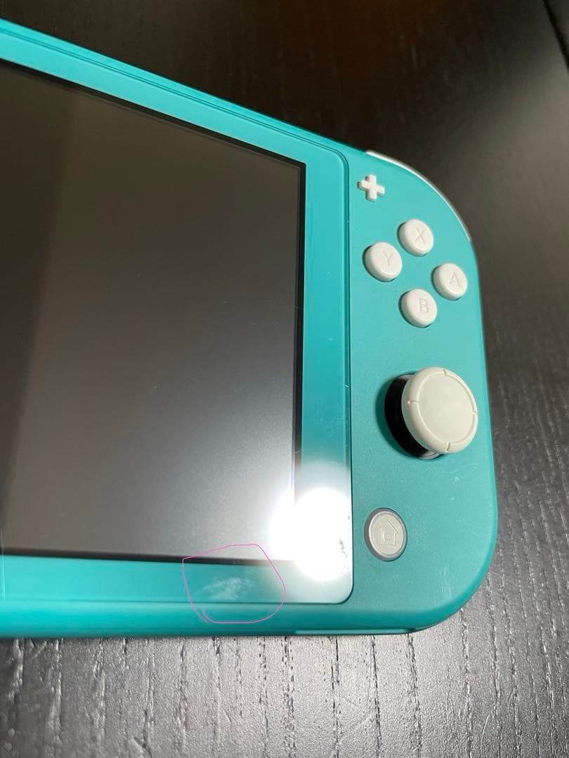美品☆Switch Lite ターコイズ 動作良好 充電器付き