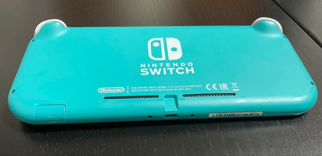 美品☆Switch Lite ターコイズ 動作良好 充電器付き