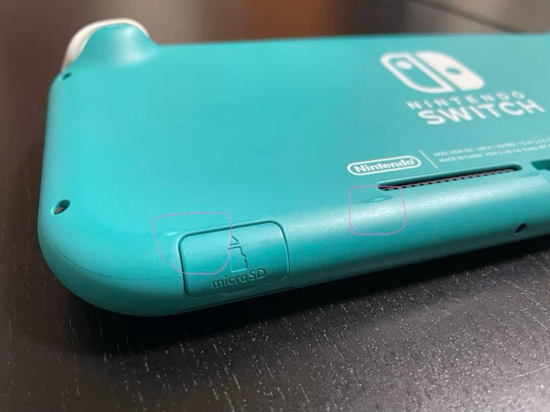 美品☆Switch Lite ターコイズ 動作良好 充電器付き