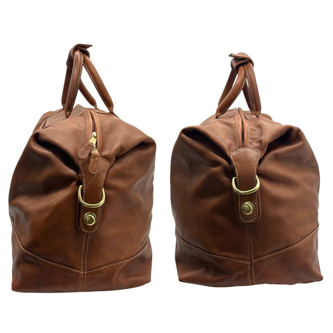 良品 Vintage COACH ボストンバッグ 2way ドイツホック 大容量