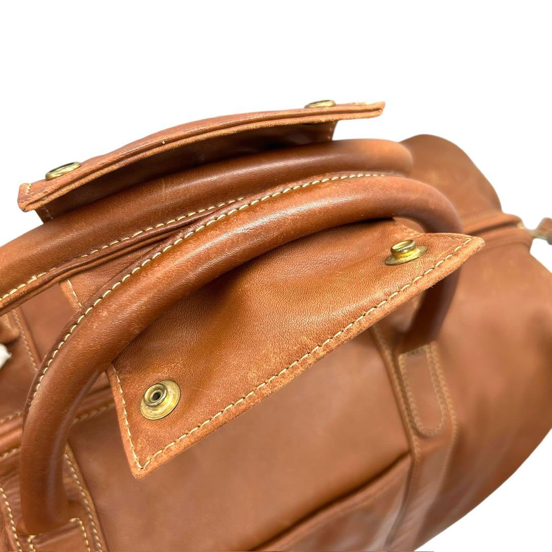 良品 Vintage COACH ボストンバッグ 2way ドイツホック 大容量