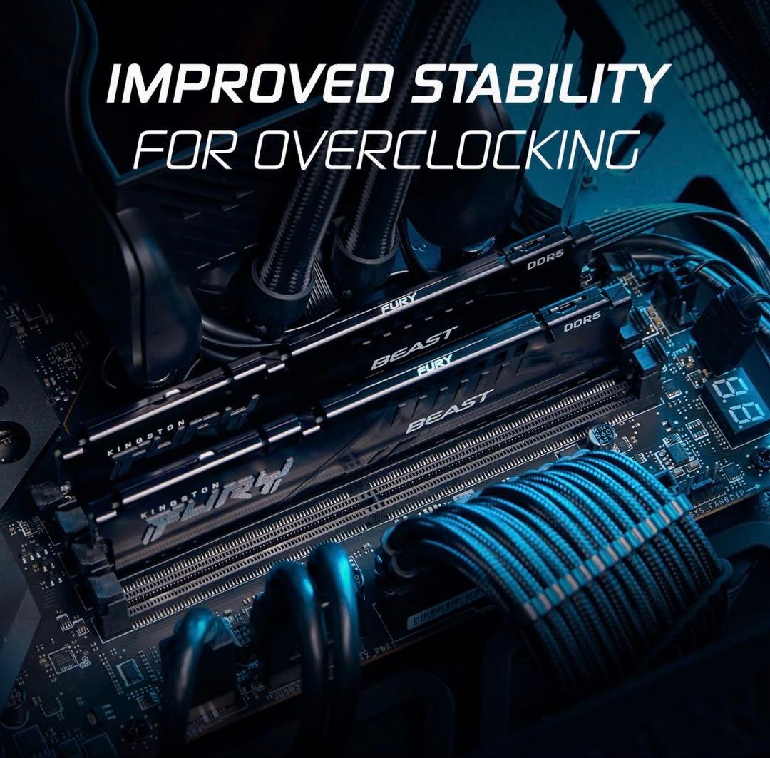 メモリー Kingston FURY Beast DDR5 16GB 6000MT/s
