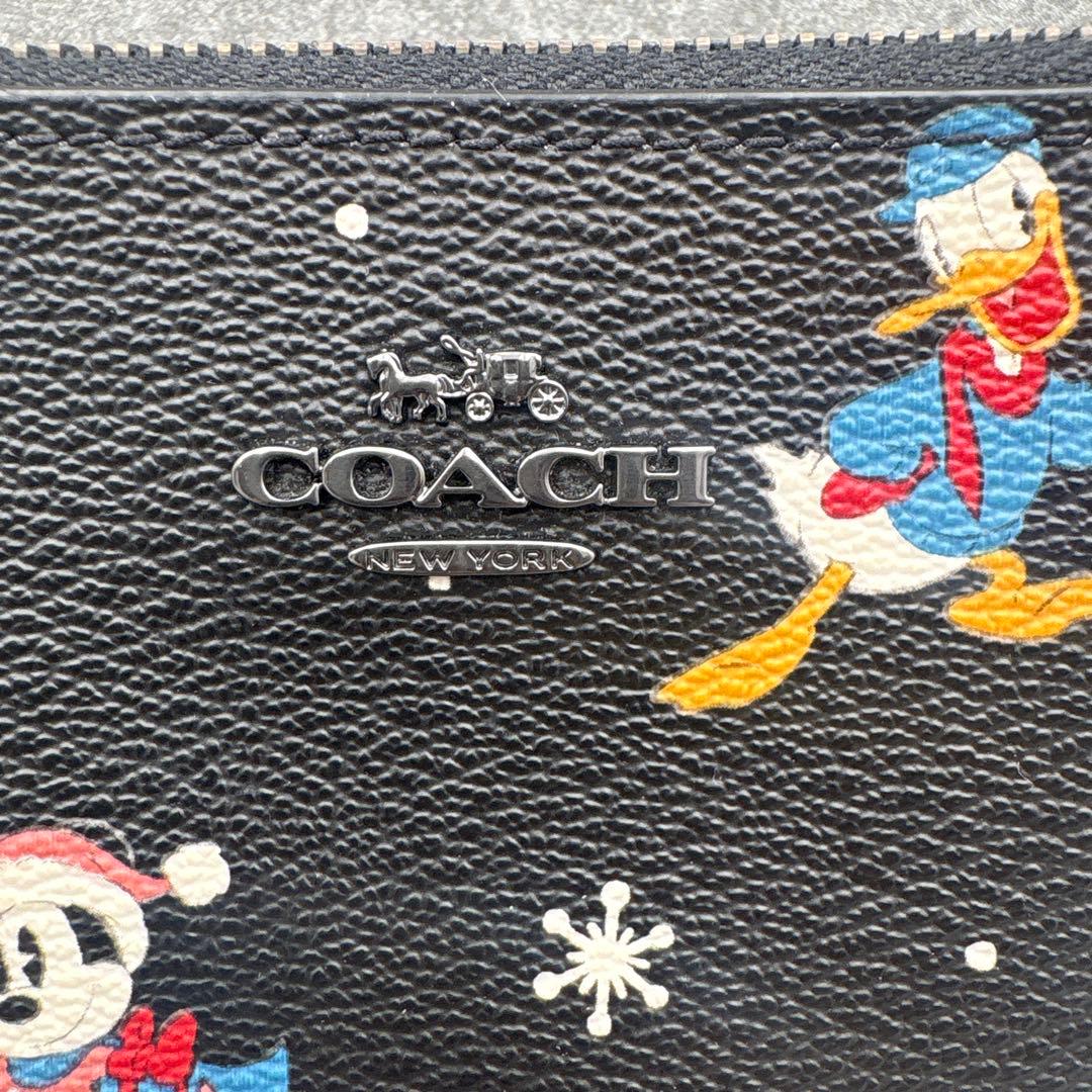 coachディズニー　パスケース　ケース　ミッキー　限定商品