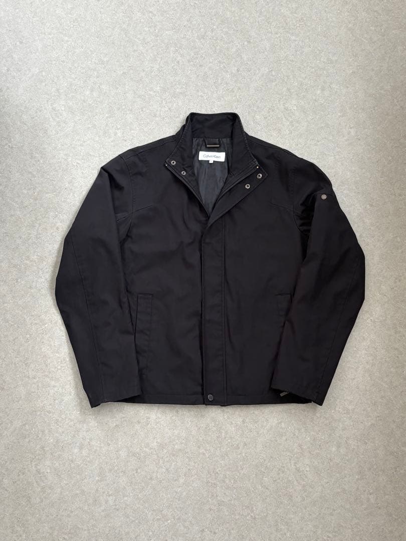 ジャケット・アウター   Minimal Nylon Jacket Black