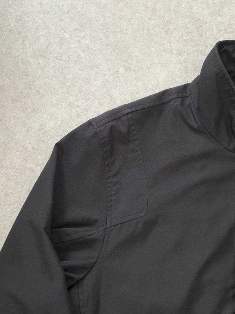 ジャケット・アウター   Minimal Nylon Jacket Black