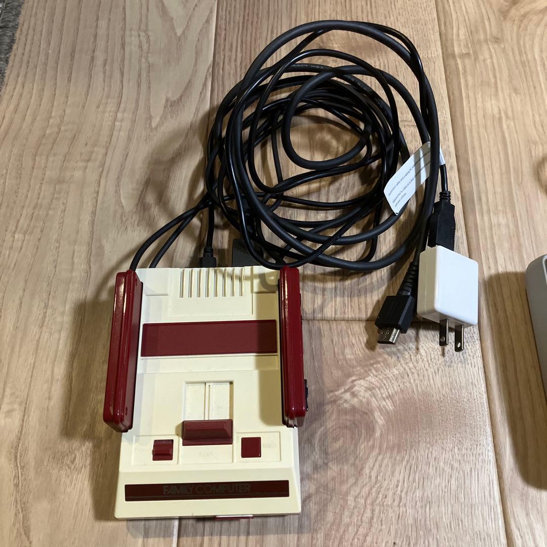 ニンテンドークラシックミニファミコン&スーパーファミコンセット 電源アダプター付