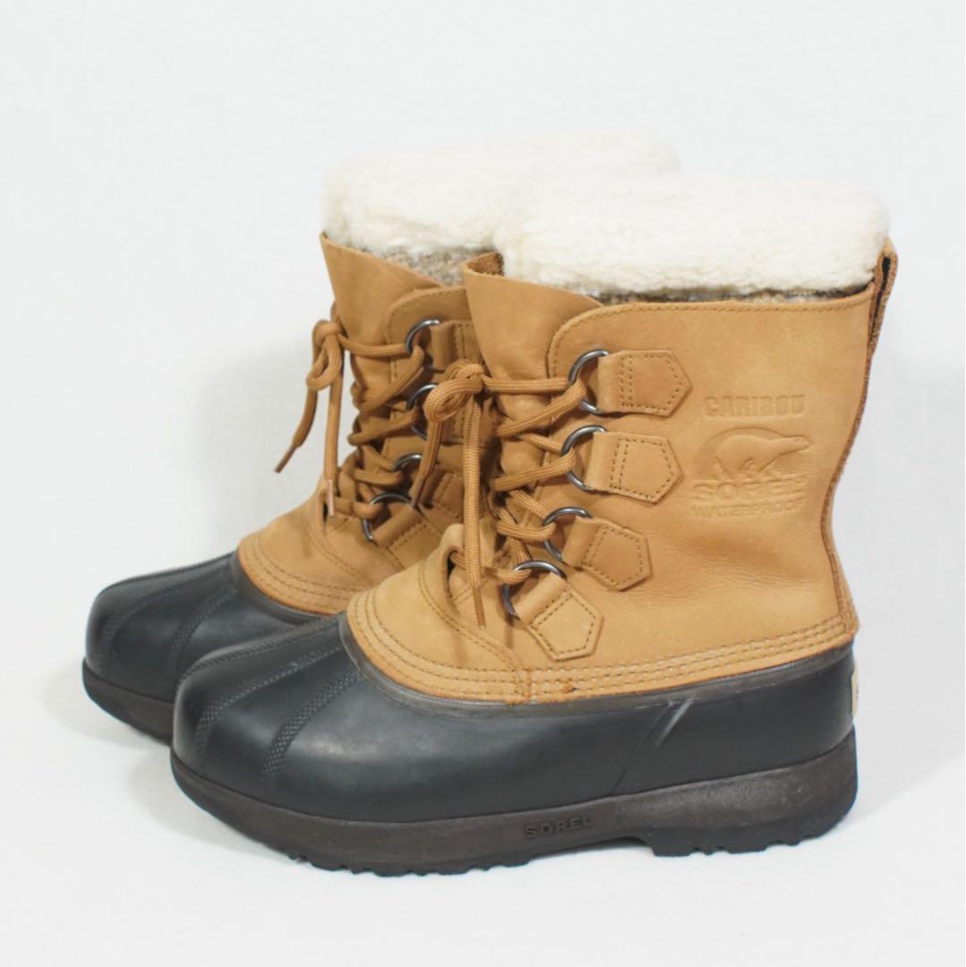 定番 人気《SOREL》CARIBOU Ⅱ(23.5)ウインターブーツ ヌバック