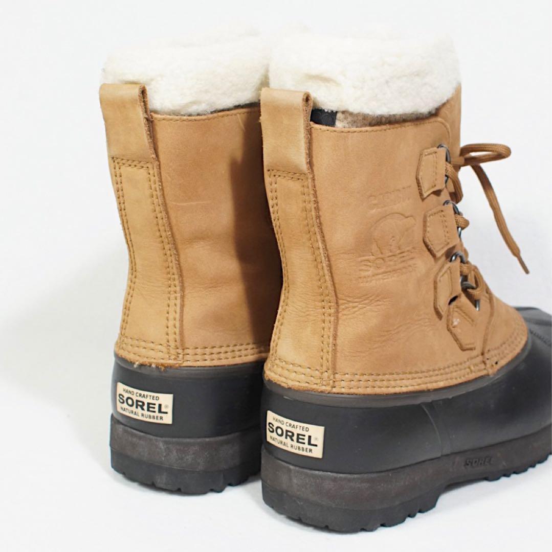 定番 人気《SOREL》CARIBOU Ⅱ(23.5)ウインターブーツ ヌバック