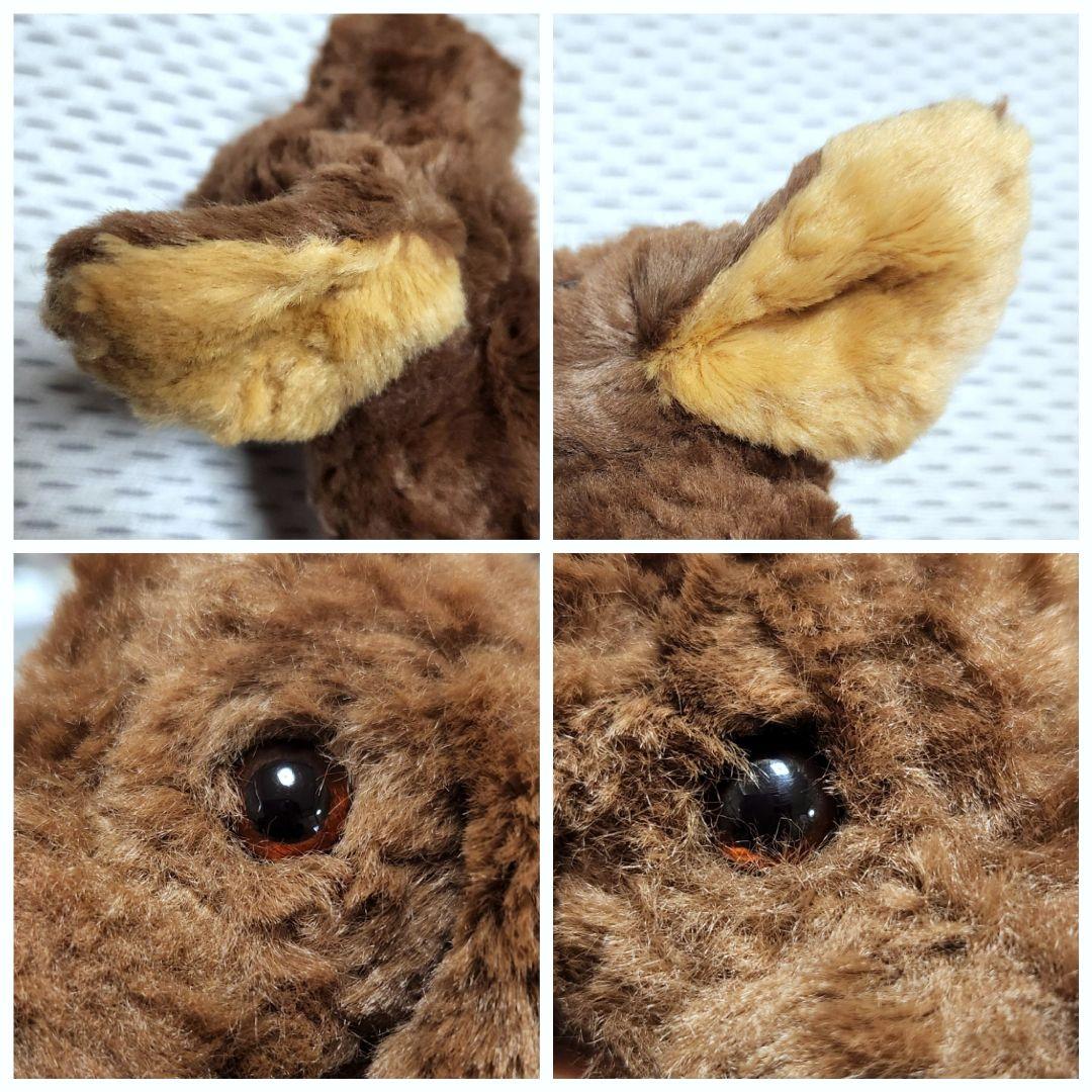 モンスイユ 犬 ぬいぐるみ MONSEUIL　レトロ　希少　ダックス