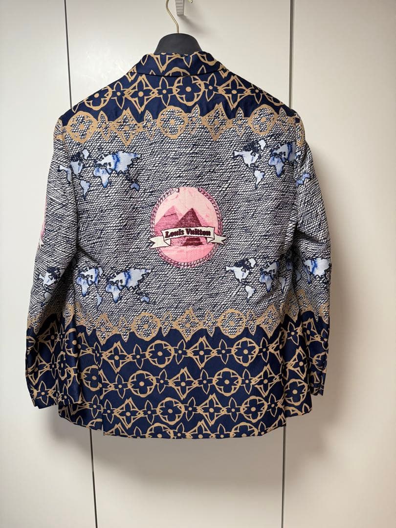 Louis Vuitton プリントテーラードジャケット 美品