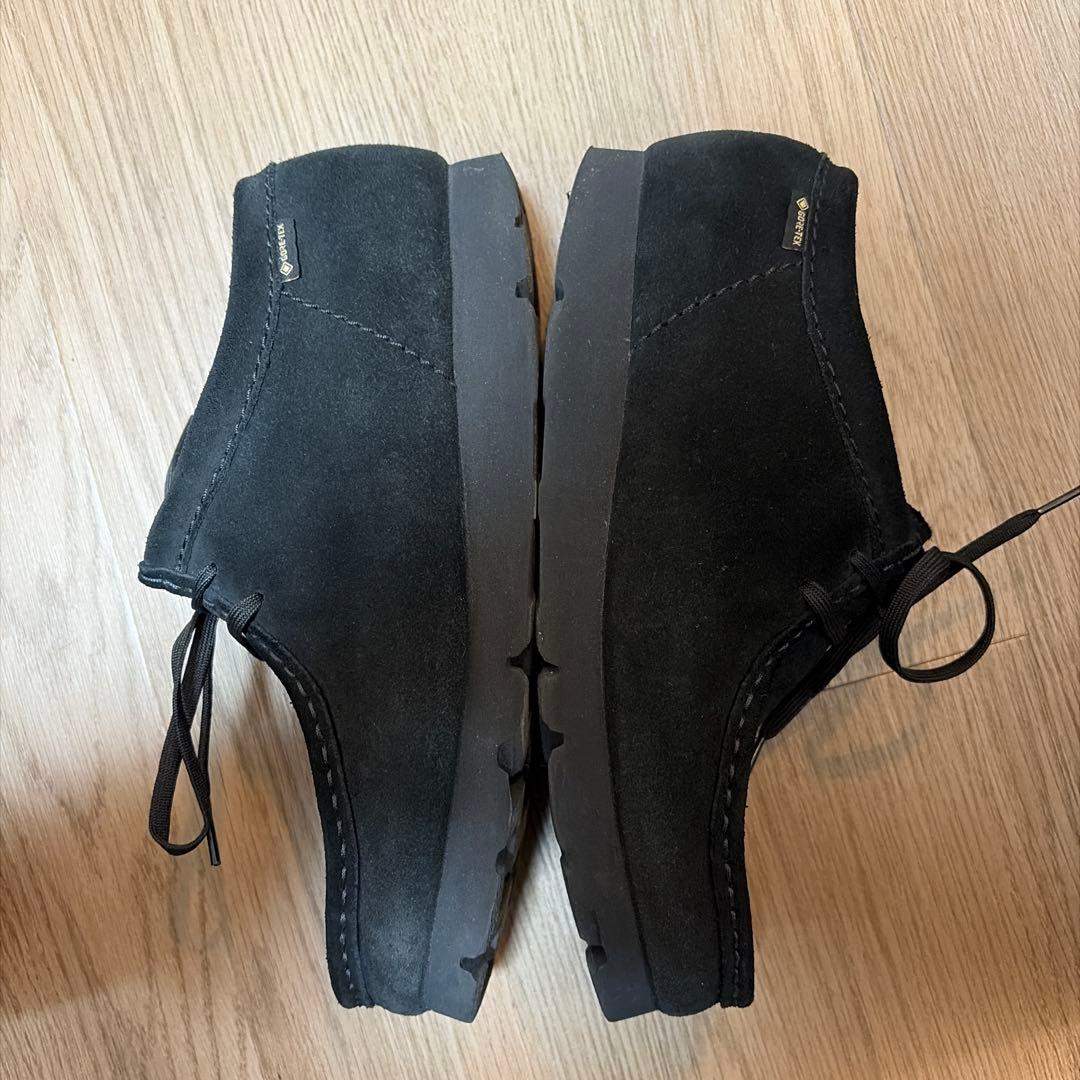 クラークス CLARKS ワラビー gore-tex ブラック 6 1/2