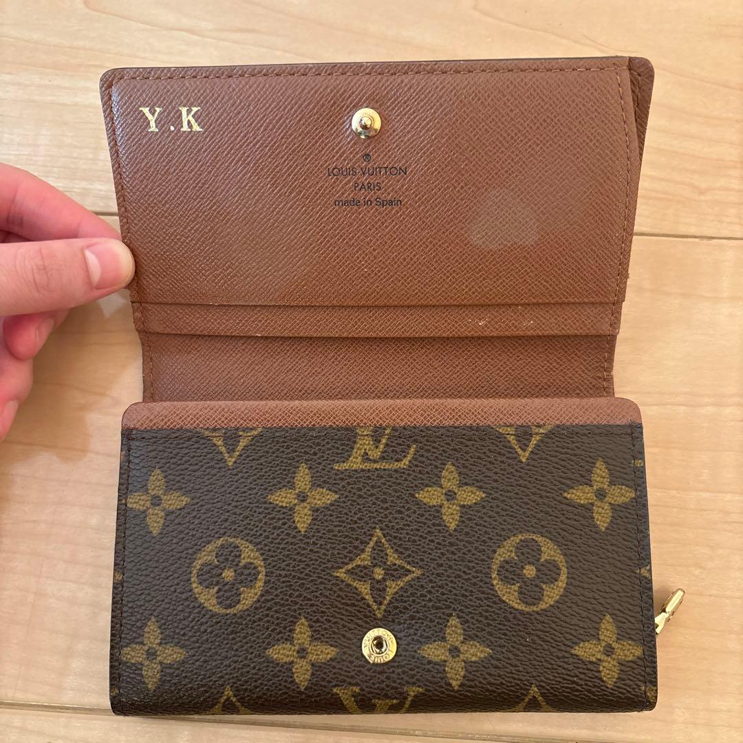 Louis Vuitton モノグラム 二つ折り財布