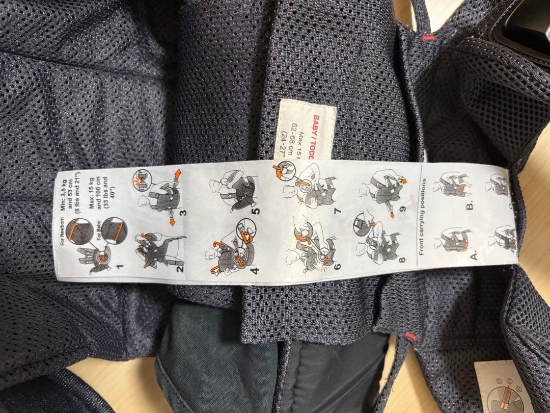 ち*う様 値下げ中！　【美品】ベビービョルン 抱っこ紐 ONE KAI Air