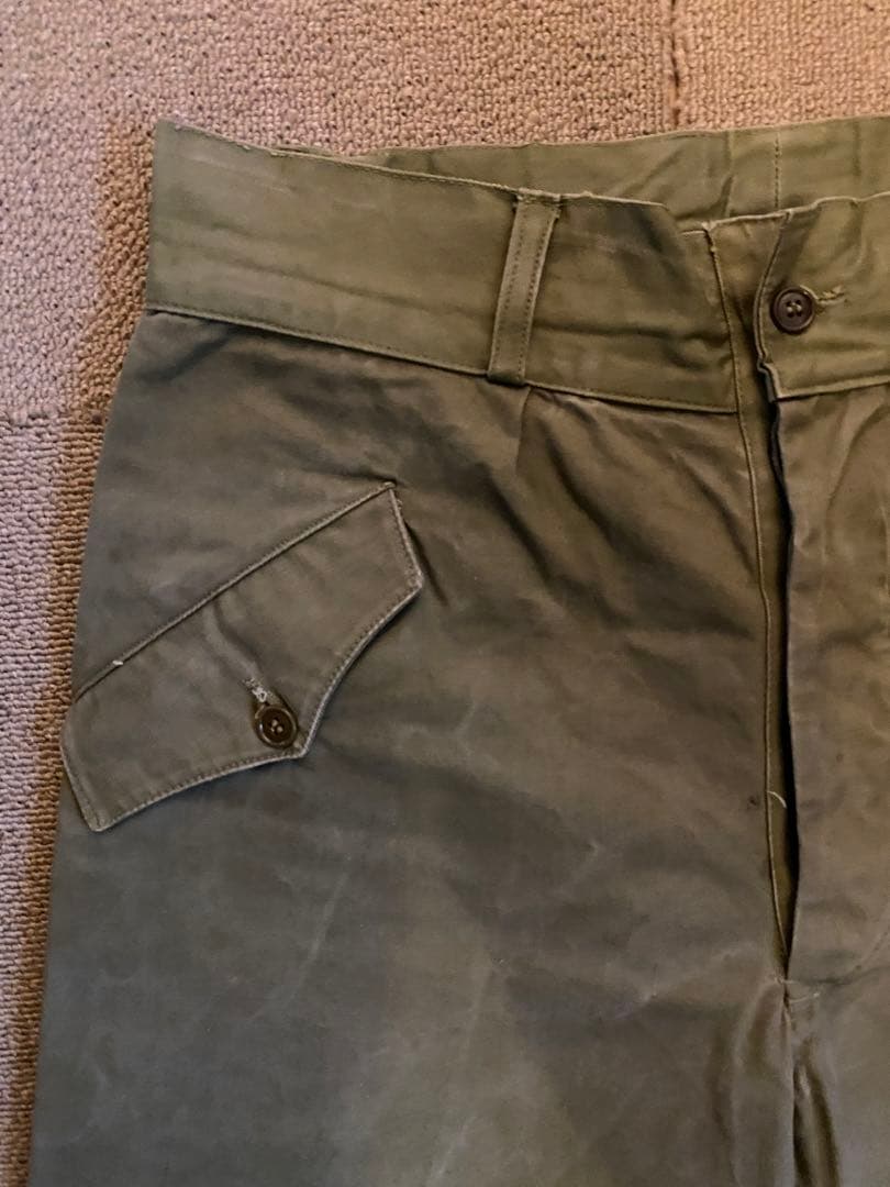 ヴィンテージ　イタリア軍　カーゴパンツ
