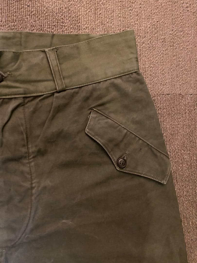 ヴィンテージ　イタリア軍　カーゴパンツ