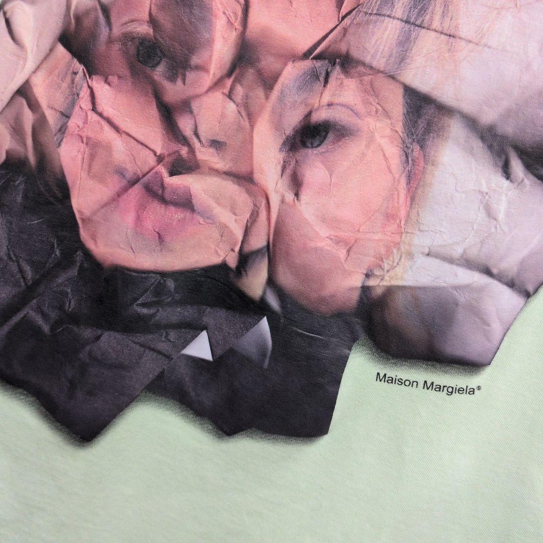 [新品]MM6 Maison Margiela ライトグリーン Tシャツ