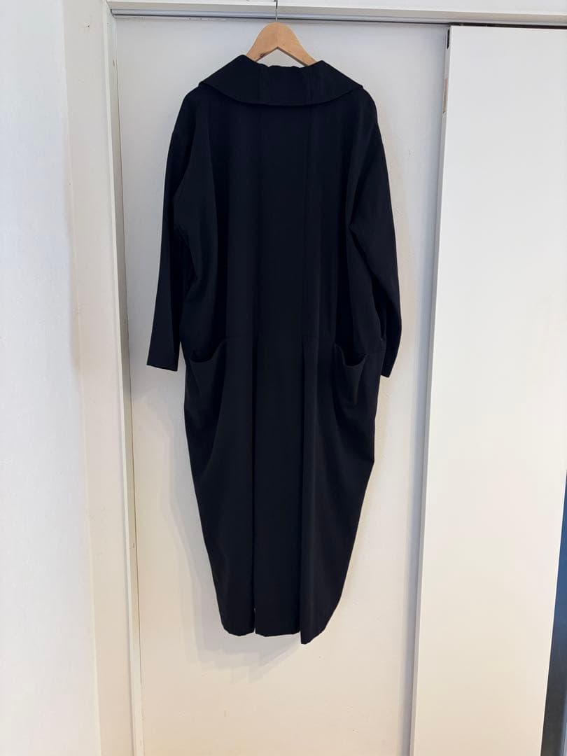 Yohji Yamamoto ヨウジヤマモト　ブラック ロングコート　美品