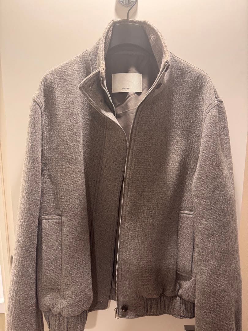 OHOTORO Mannish High Neck Blouson グレー