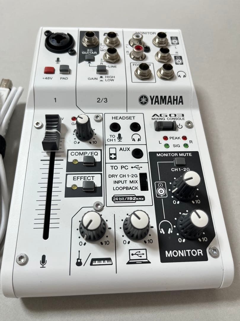 宅録・配信フルセット）YAMAHA AG03 + AT2035 + α 即使用可