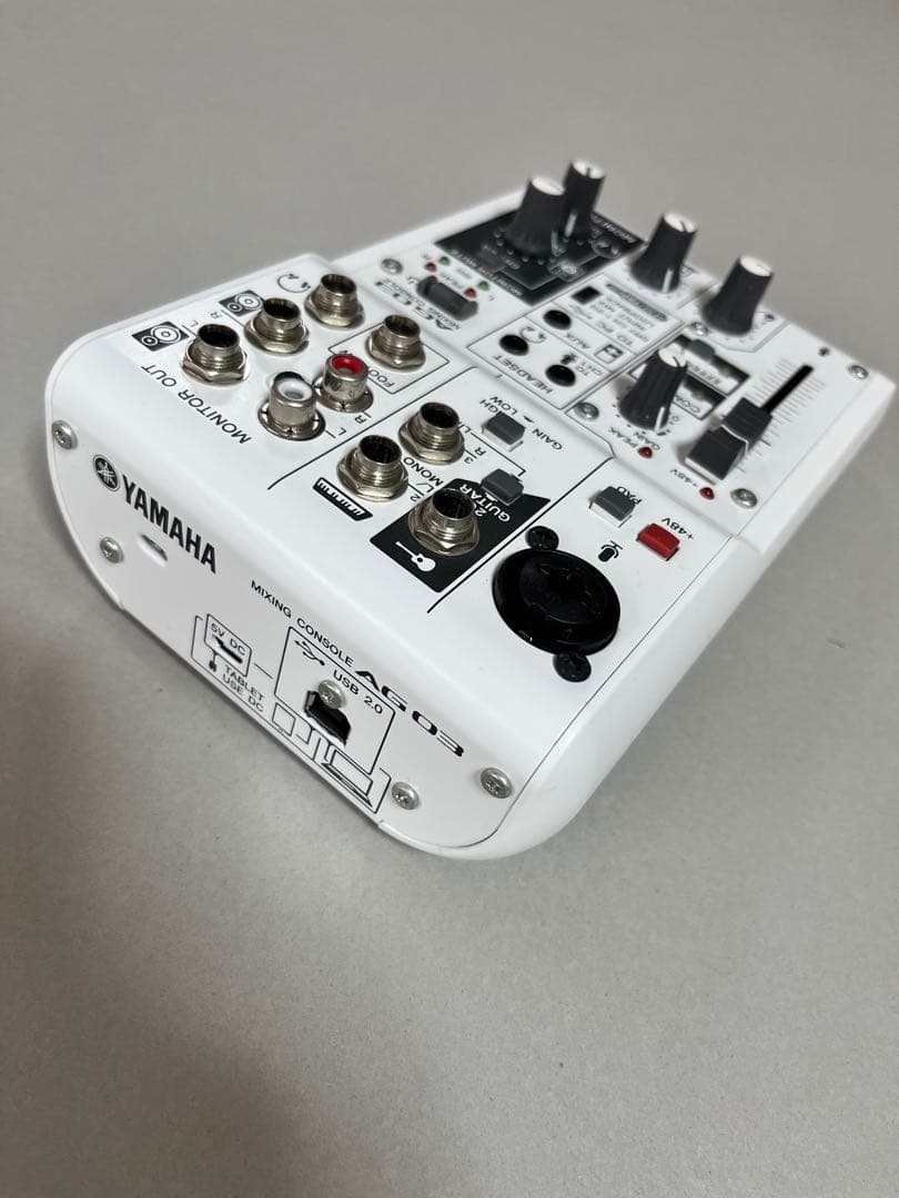 宅録・配信フルセット）YAMAHA AG03 + AT2035 + α 即使用可
