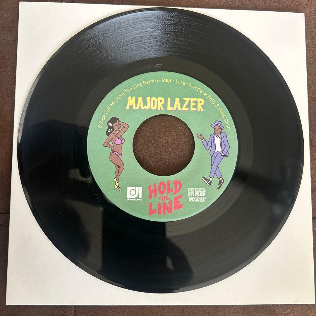 激レア　MAJOR LAZER HOLD THE LINE