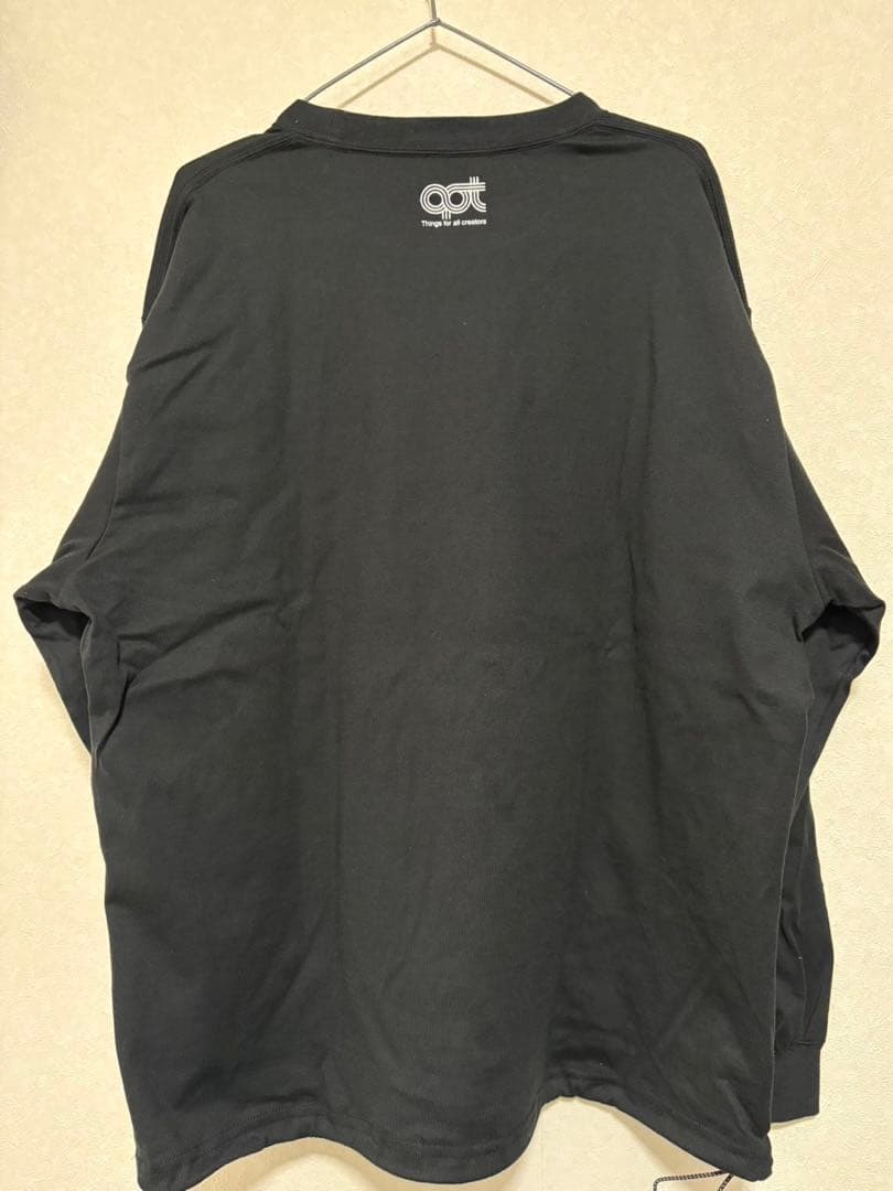 トップス OPTSTUFF DRAWSTRING LONG SLEEVE T-SHIRT