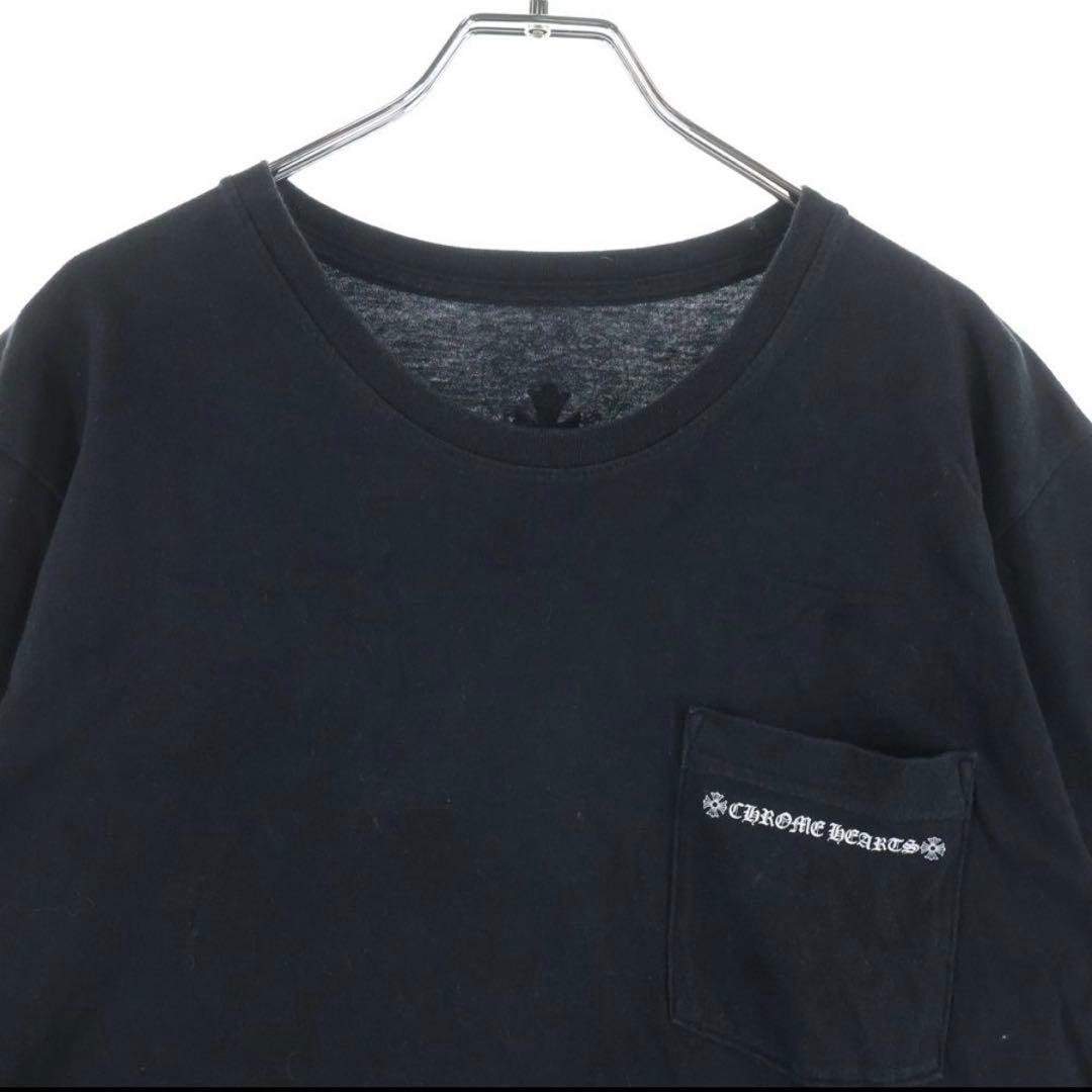CHROME HEARTS セメタリークロスタイヤトラックTシャツ