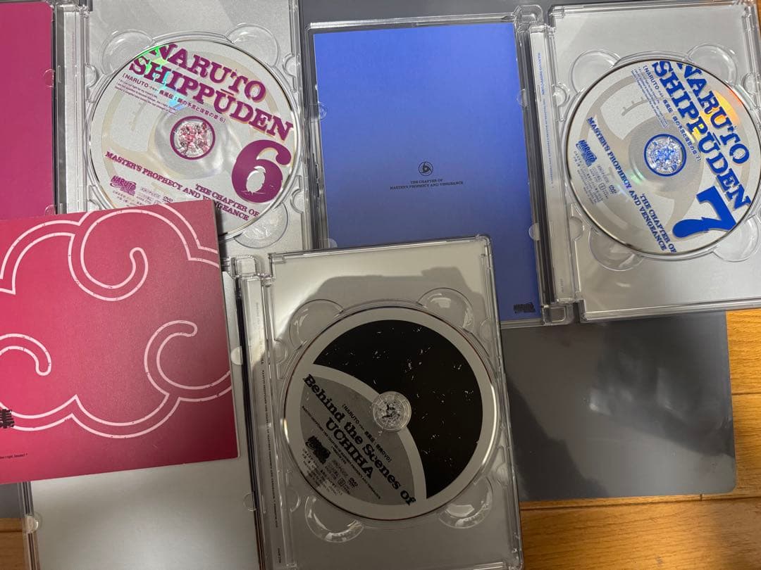 NARUTO疾風伝 師の予言と復讐の章 DVD 第6巻　第7巻