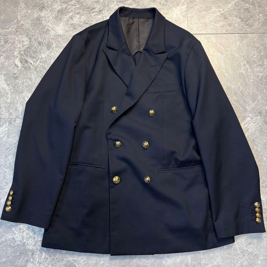 24年品♡ジャーナルスタンダード　紺ブレ　ダブル　金ボタン　ネイビー　L
