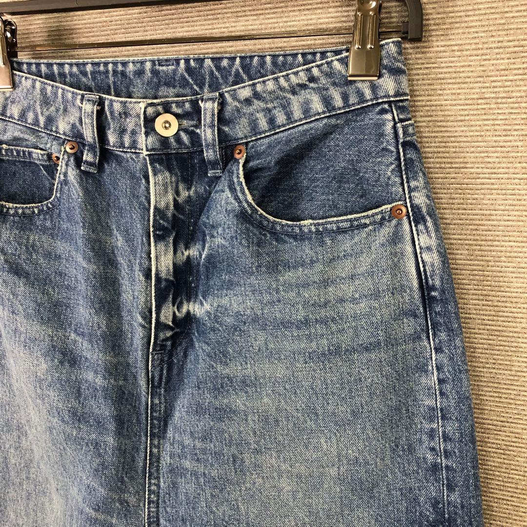 Whim Gazette 2024AW 製品染めストレートパンツ 36 ブルー