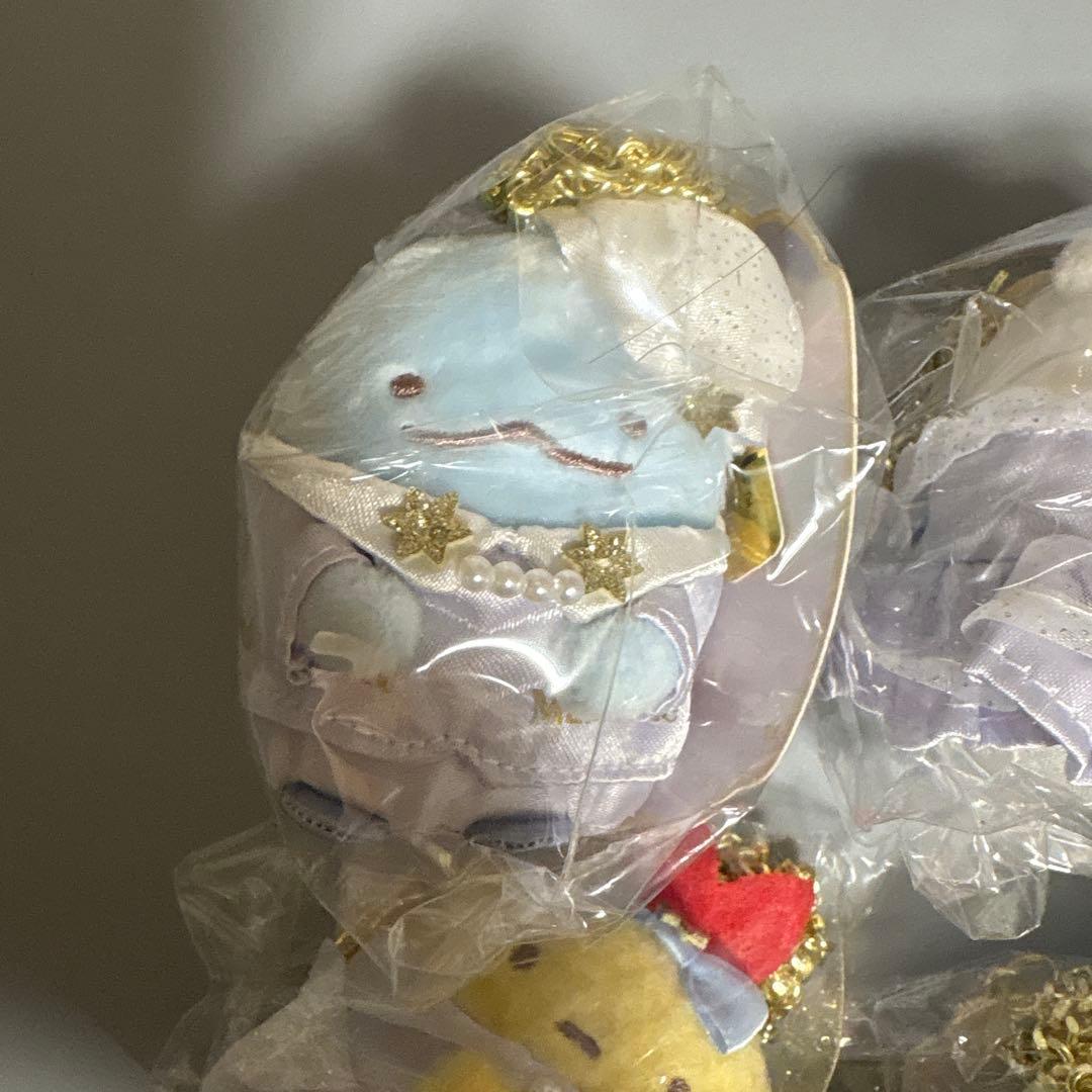 すみっコぐらし　メゾンドフルール　てのりぬいぐるみ　バッグチャーム