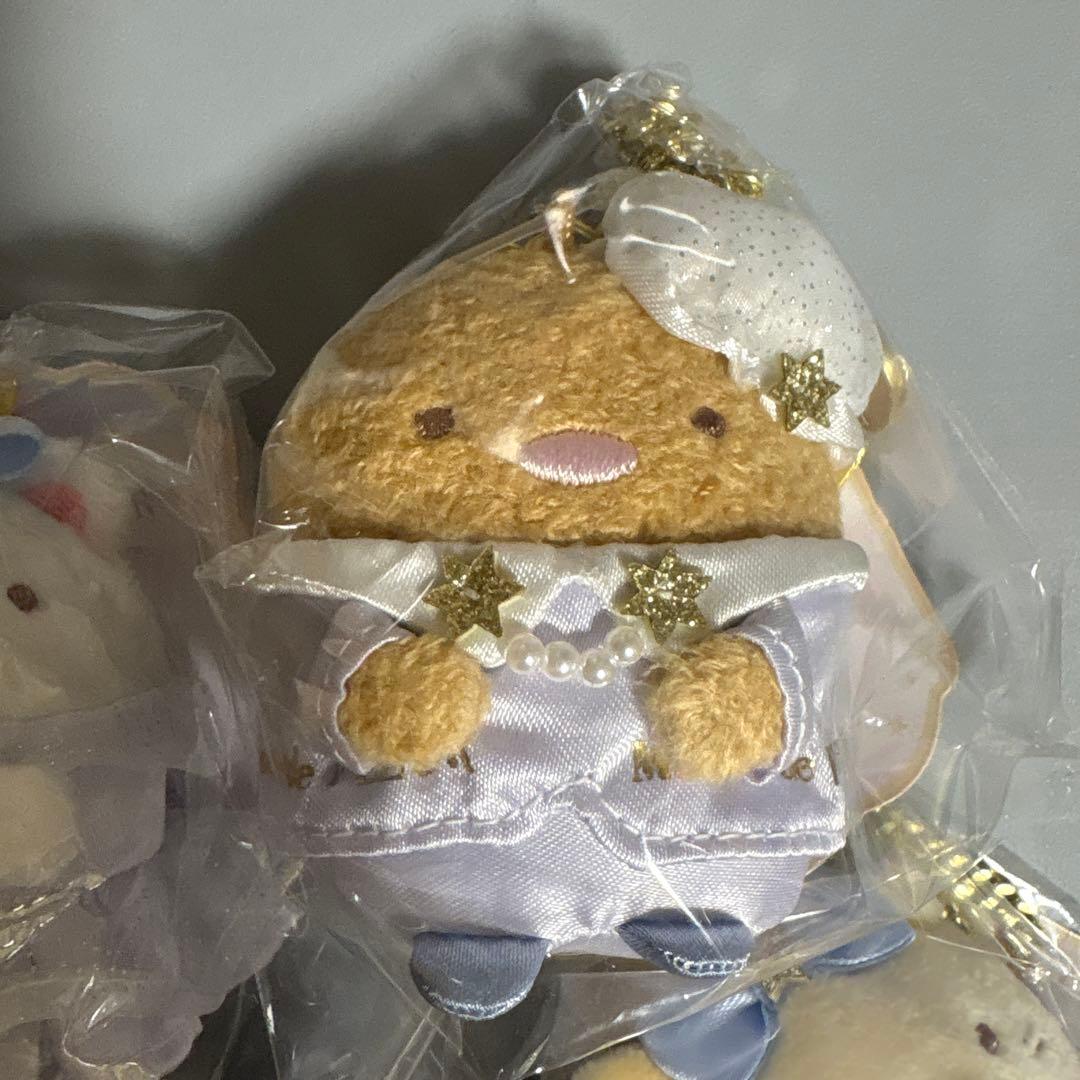 すみっコぐらし　メゾンドフルール　てのりぬいぐるみ　バッグチャーム