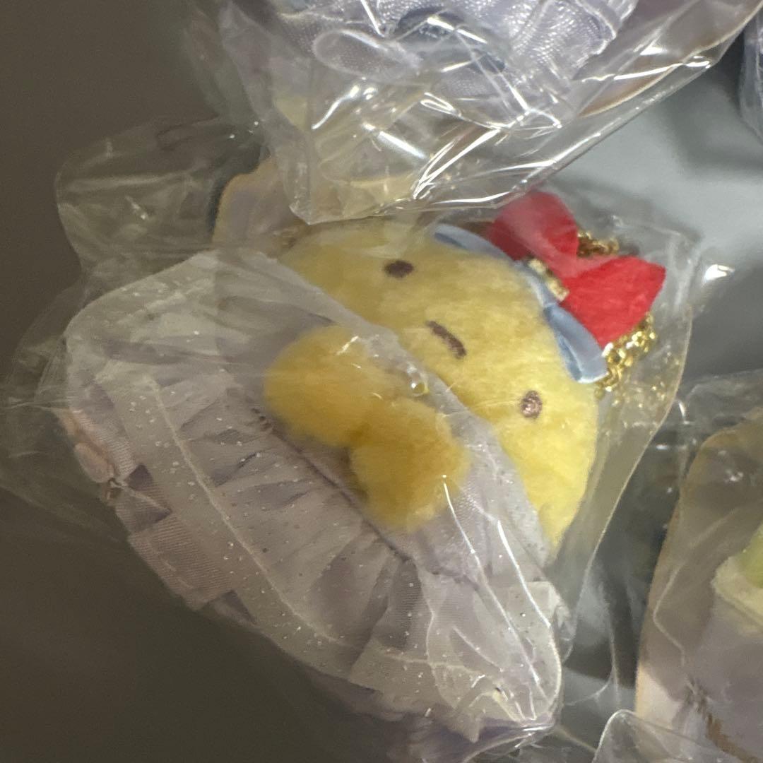 すみっコぐらし　メゾンドフルール　てのりぬいぐるみ　バッグチャーム