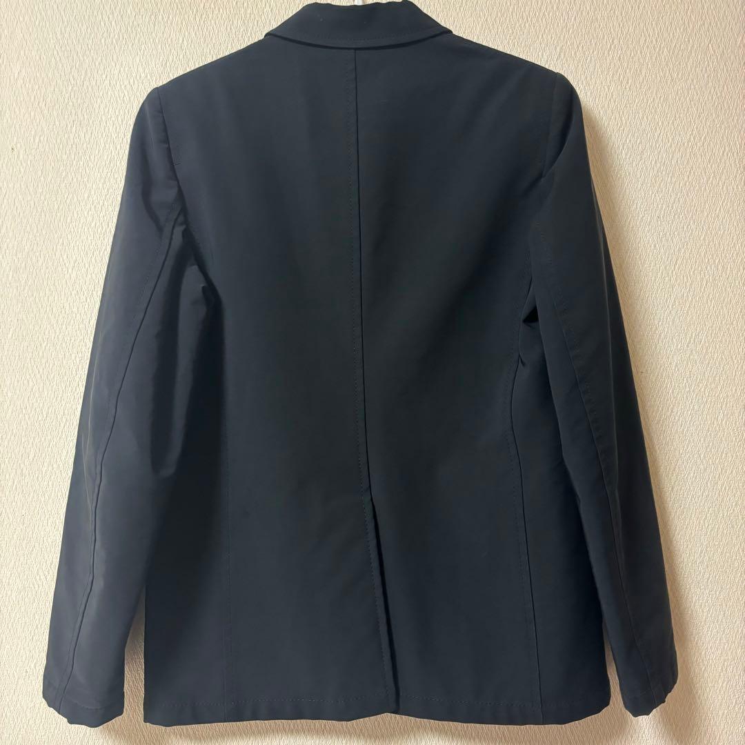OLD PRADA ナイロンジャケット ステンカラー 撥水コート ネイビー 40