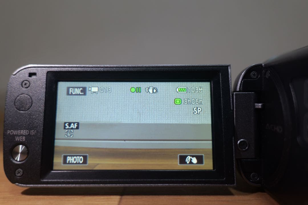 動作確認済 Canon ビデオカメラ ivis HF M41