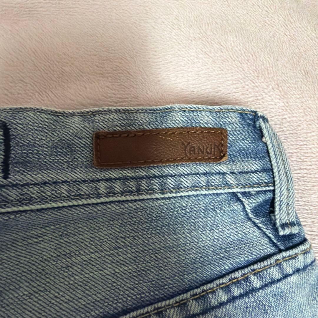 YANUK ハイウエストライトブルーデニム　Lea