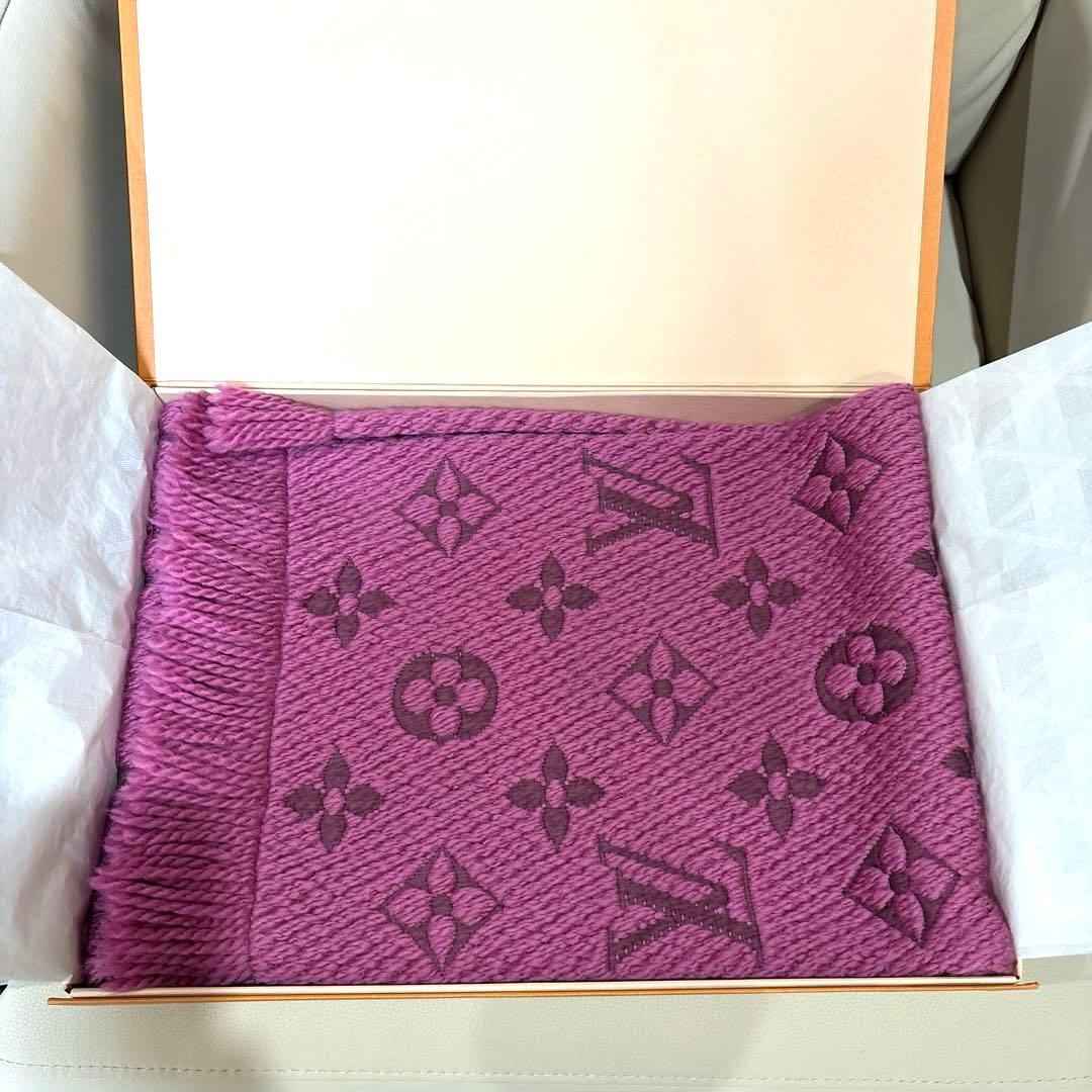 Louis Vuitton エシャルプ ロゴマニア マフラー モノグラム