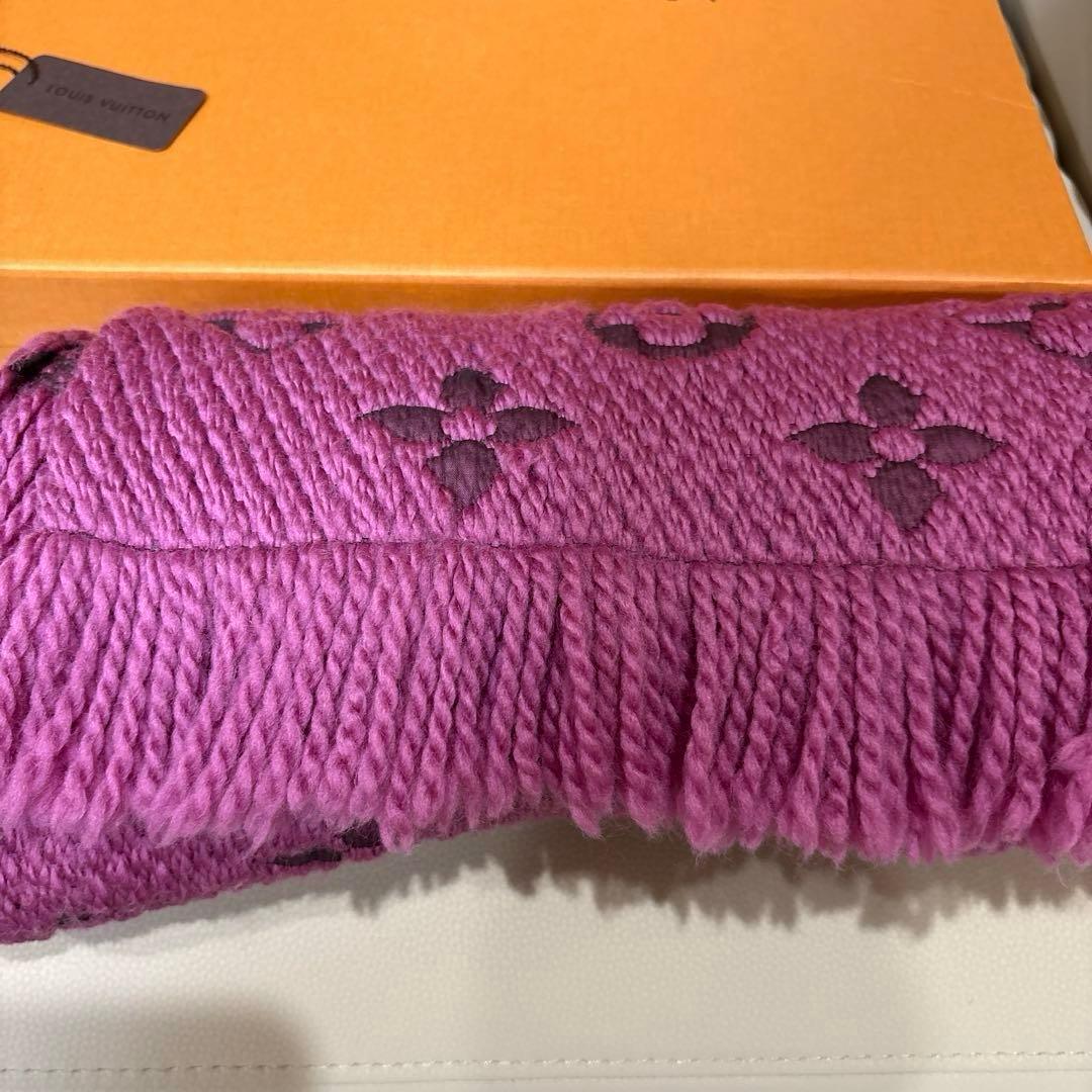 Louis Vuitton エシャルプ ロゴマニア マフラー モノグラム